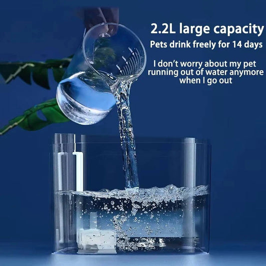 Fontanella per Gatti 2L – Acqua Fresca e Filtrata 24h